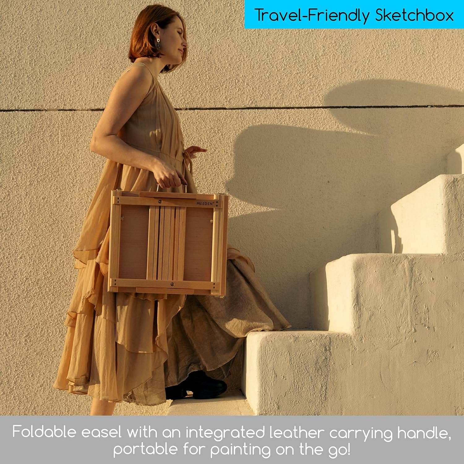 Studio Sketchbox Table Easel with Metal Lined Drawer - Image 5